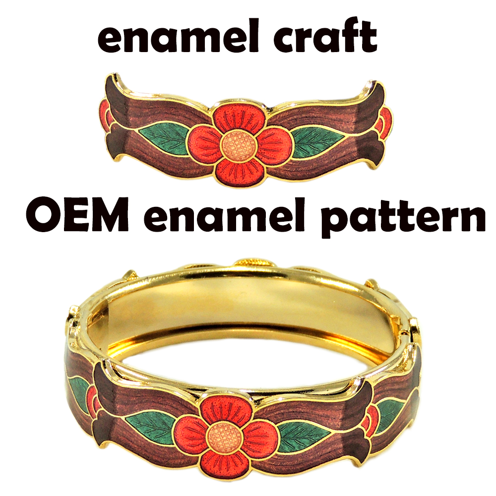 colorfast hard enamel bracelet